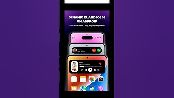Dynamic Island in Android vs iPhone 14 Pro Max • Dynamic Island Display on Any Android #shortsfeed