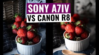 Canon R8 vs Sony A7iv