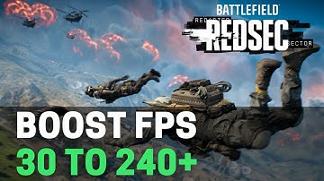 Battlefield REDSEC - Best PC Settings to Boost FPS, Visibility & Unlock FPS