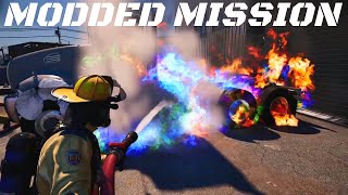 Fully Involved Truck Fire MOD in Firefighting Simulator: Ignite | PS5 4K