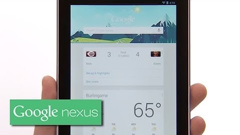 Nexus 7 (2012) - Jelly Bean Tips