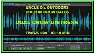 CROW HUNTING - 020 DUAL CROW DISTRESS MP3 - UNCLE D's OUTDOORS