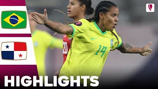 Brazil vs Panama | Highlights | Concacaf W Gold Cup Women's 27-02-2024