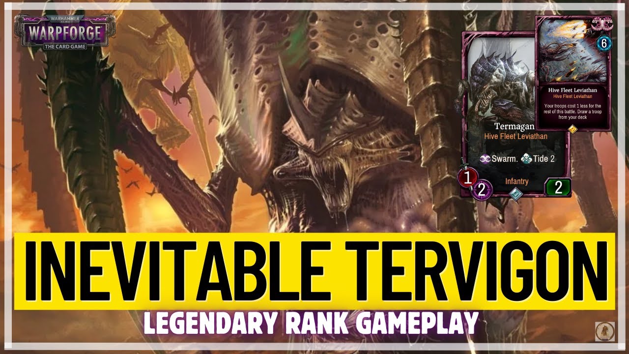 Tervigon Inevitable deck (Legendary rank Gameplay) | Warhammer 40,000 ...