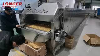 Large Scale Cereal Grain Roasting Machine, Soybean Roaster Machine