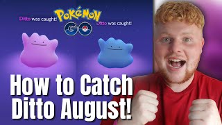 Pokemon GO: How to catch Ditto in August 2021