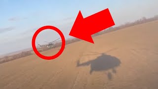 Russian Pilot Surrenders Massive Helicopter to Ukrainian Forces? - Captured on Film