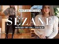 Sezane Winter Try-On & Review: Keep vs Return?