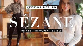 Sezane Winter Try-On & Review: Keep vs Return?