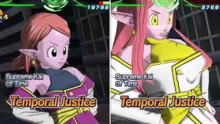 Super Dragonball Heroes World Mission Supreme Kai Of Times Super Attacks