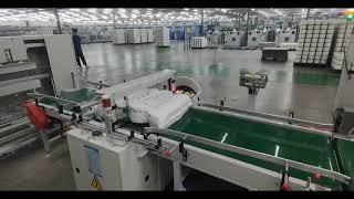 Cone Yarn Packing Palletizer Solution