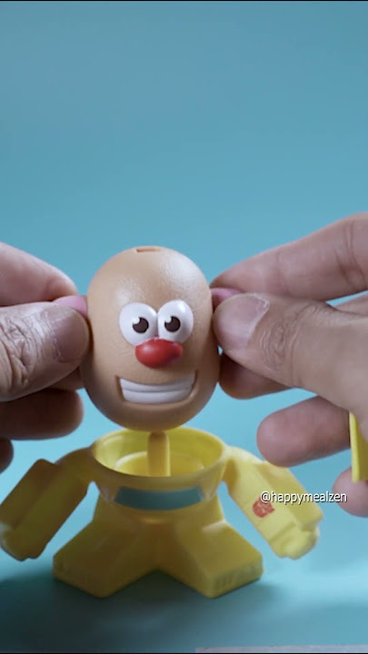 Unboxing Bumblebee Happy Meal Potato Head Transformers #shorts