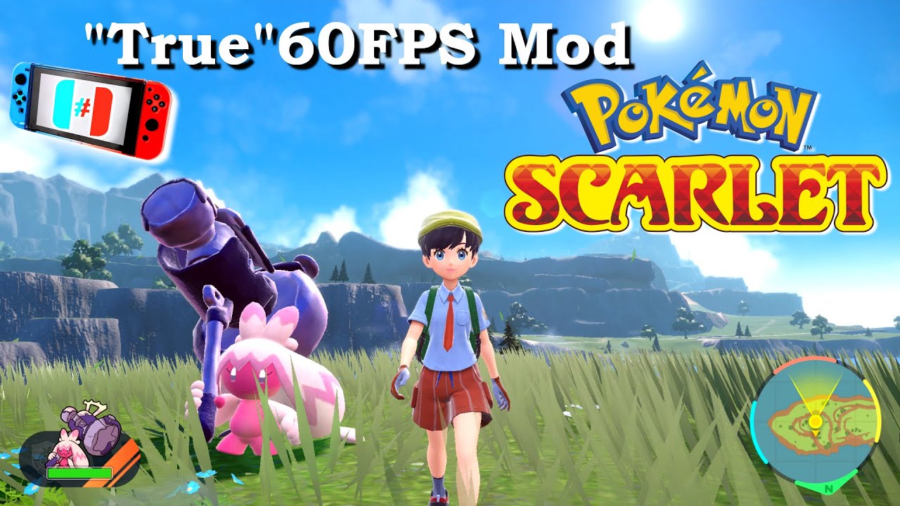 Pokémon Scarlet & Violet PC mod runs at 60fps