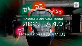 Иволга 4.0 - новый поезд для МЦД. Обзор новой электрички!
