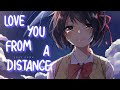 「Nightcore」 Love You From a Distance - Ashley Kutcher ♡ (Lyrics)