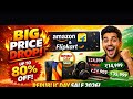 Flipkart Sale Finally Live // Big Price Drop // iphone, samsung ,realme , motorola …..