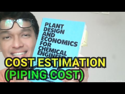 Cost Estimation-5 (PIPING COST)