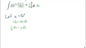 u substitution method integrate an indefinite integral containing e^ calculus