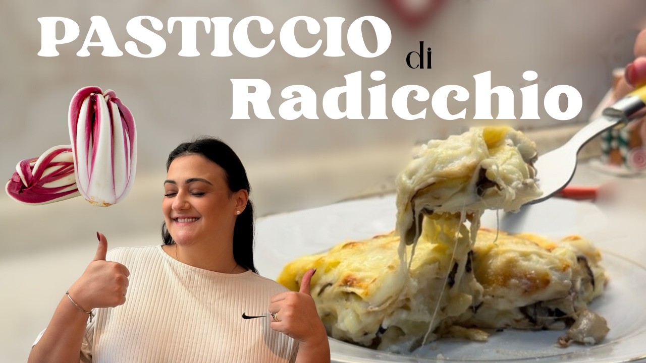 Senza lattosio ma super cremoso? Pasticcio di radicchio di Treviso | LaCucinadelPump