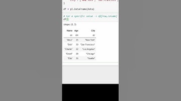 Seamless Value Selection in Python with Polars: Mastering DataFrame Operations