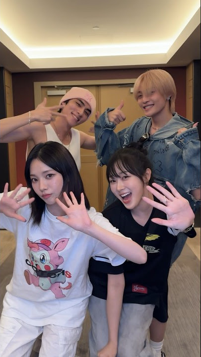 #BetterThingsChallenge 💚💦🐠 with #WayV #aespa #에스파 #KARINA #GISELLE #XIAOJUN #YANGYANG #BetterThings