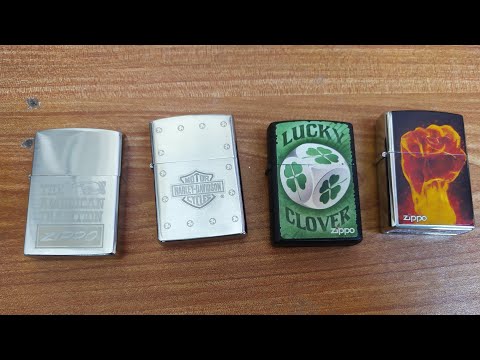 عايز تعرف ايه عن ولاعات زيبو؟؟؟ اكتر من شكل المراجعه الكامله لكل درجات الولاعه الزيبو Zippo lighter