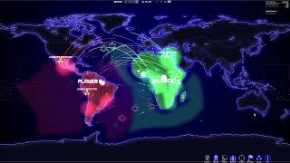 Defcon Gameplay 0 players S America vs Africa