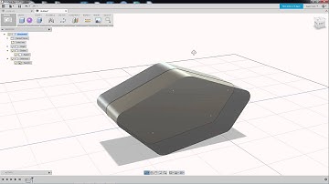 Fusion 360 for Game Artists: Ch 01 - Sketches, Contraints, Push/Pull, Fillet + Chamfer