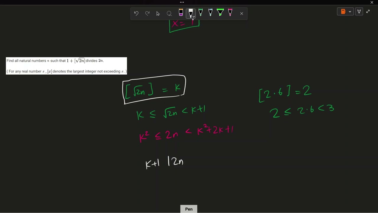 RMO 2018 Problem 5 Video Solution