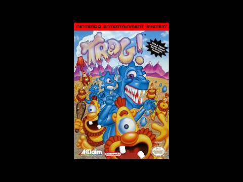 Jeu Trogg!! Sur Nintendo NES - Complet, Boîte Et Notice (Très Bon état)