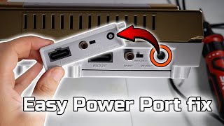 How To Fix a Broken SNES Power Jack
