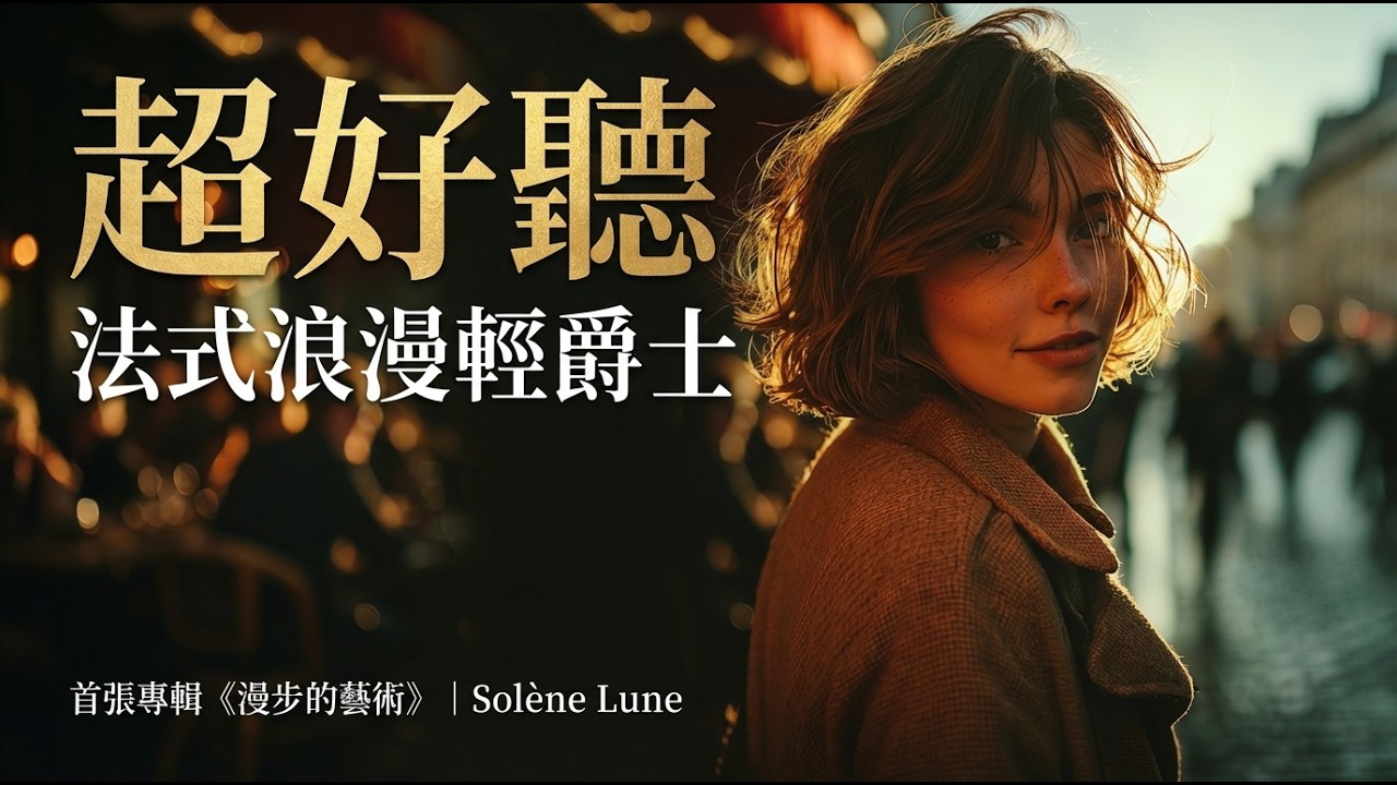 [Jazz Français] Après-midi Parisien • Playlist Douceur & Sommeil ☕🍷 | Album - Solène Lune