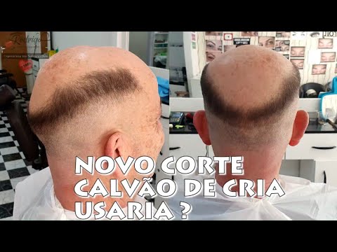 CALVÃO DE CRIA - A MAIS NOVA MODA DOS JOVENS  - Calvão de cria é moda em barbearias