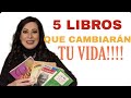 TOP 5 Libros que cambiaron mi vida!!!!