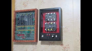 Making a Shadow Box for the Evil Mad Scientist Discrete 555 & 741 Kits