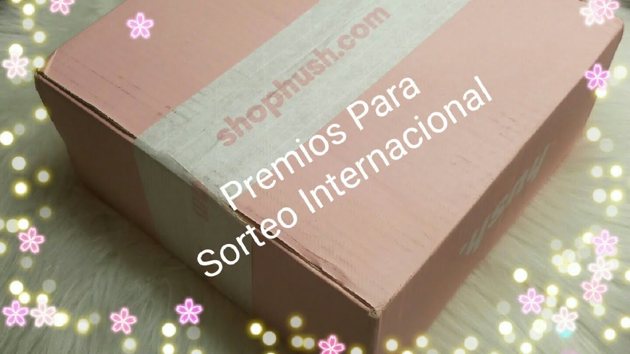PREMIOS PARA SORTEO INTERNACIONAL 2018
