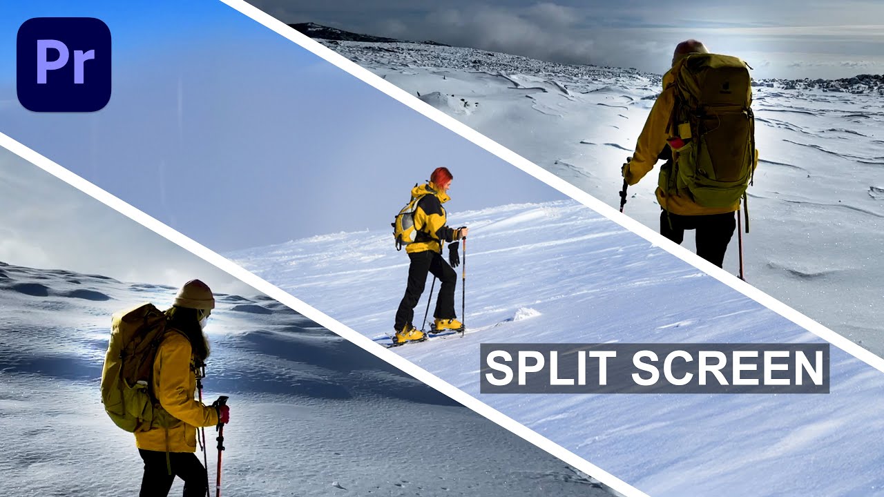 How to Make Split Screen in Premiere Pro | Easy Split Screen Tutorial ...