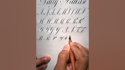 Daily Practise - Copperplate