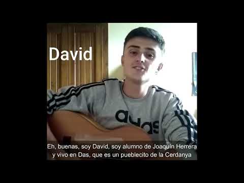 Testimonio de David, alumno de la escuela
