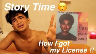 Story Time: How I got my License