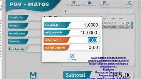 ErpMatos - Sistema Cupom Eletronico - Nfc-e - Em WinDev