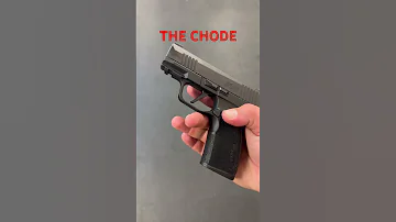 The Chode By BIG DICK BALLISTICS Sig P365 Slide On A Cut Down X Macro Grip Module 