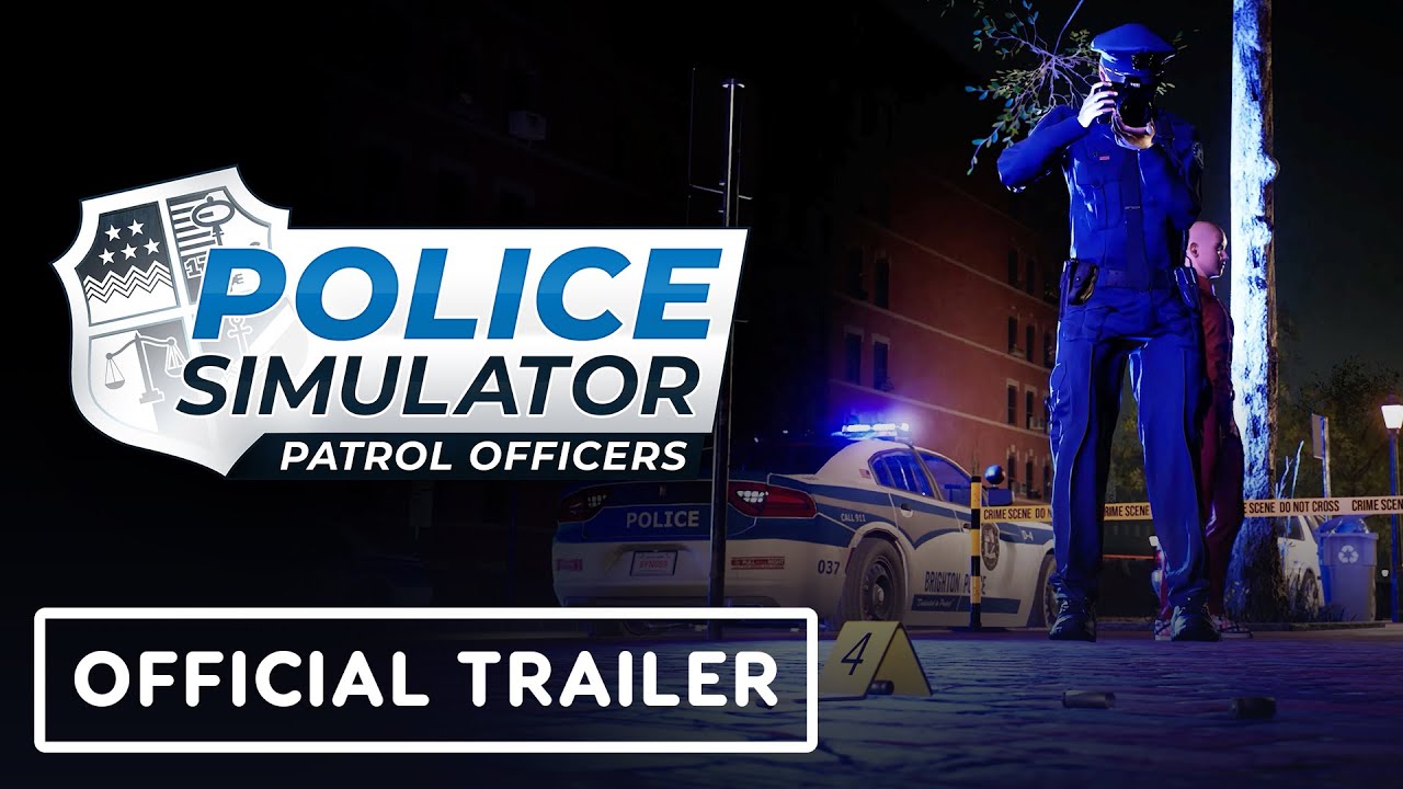 Launch Scene\' Officers Official - \'The YouTube Patrol Simulator: Update Police - Crime Trailer