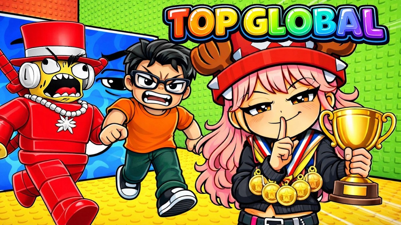 USEI COMANDOS DE ADMIN PRA PEGAR TOP GLOBAL NO JOGO DO MEU NAMORADO!