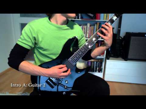 Iron Maiden - Fear of the Dark (FULL guitar cover and lesson)