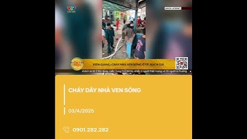 Cháy lớn ven kênh Rạch Giá – Long Xuyên, 6 căn nhà bị thiêu rụi trong chớp mắt | VTV CẦN THƠ