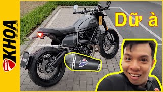 KHOA DUCATI HCM | Combo đồ chơi nên có cho Scrambler 800 Nightshift