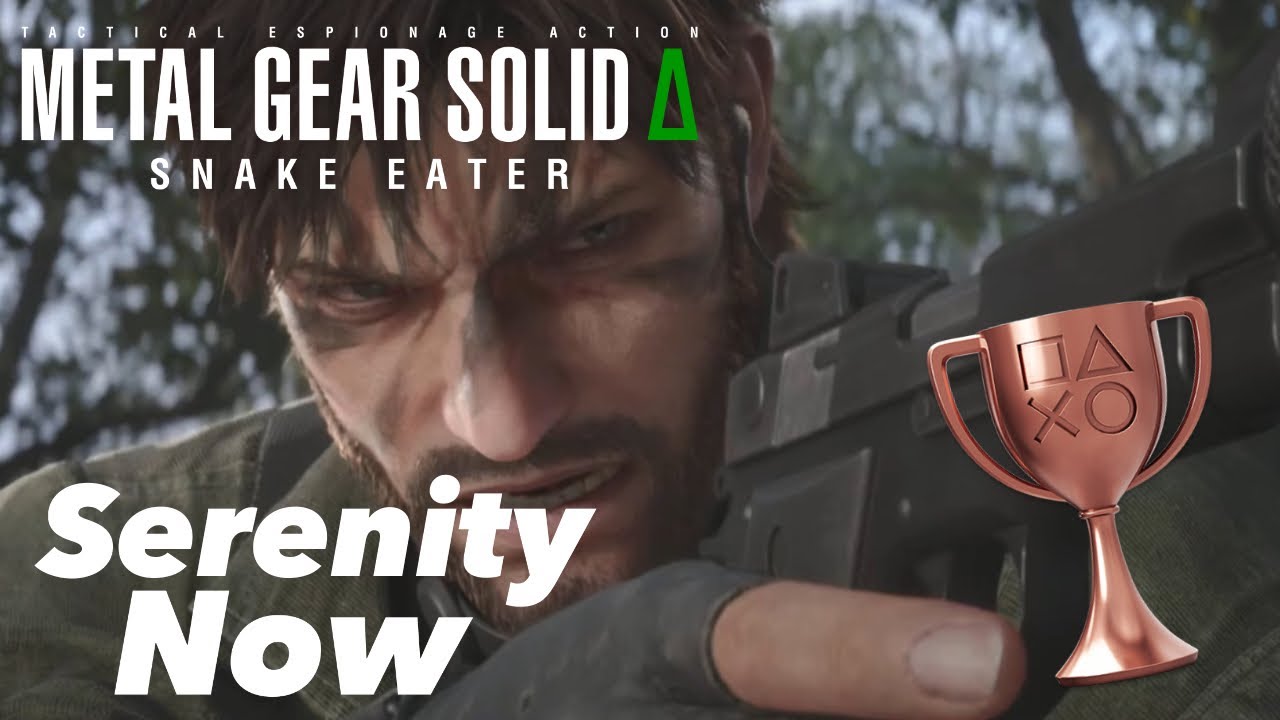 Metal Gear Solid 3 Delta: Snake Eater | Serenity Now Trophy Guide 🐍 