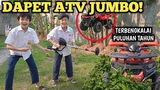 ADNAN UCUP MENEMUKAN ATV JUMBO TERBENGKALAI DI SEMAK-SEMAK