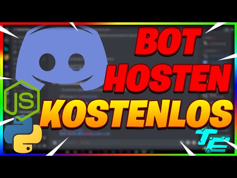 Discord Bot KOSTENLOS 24/7 HOSTEN [OHNE PC anzulassen] Javascript & Python | Tutorial Ecke